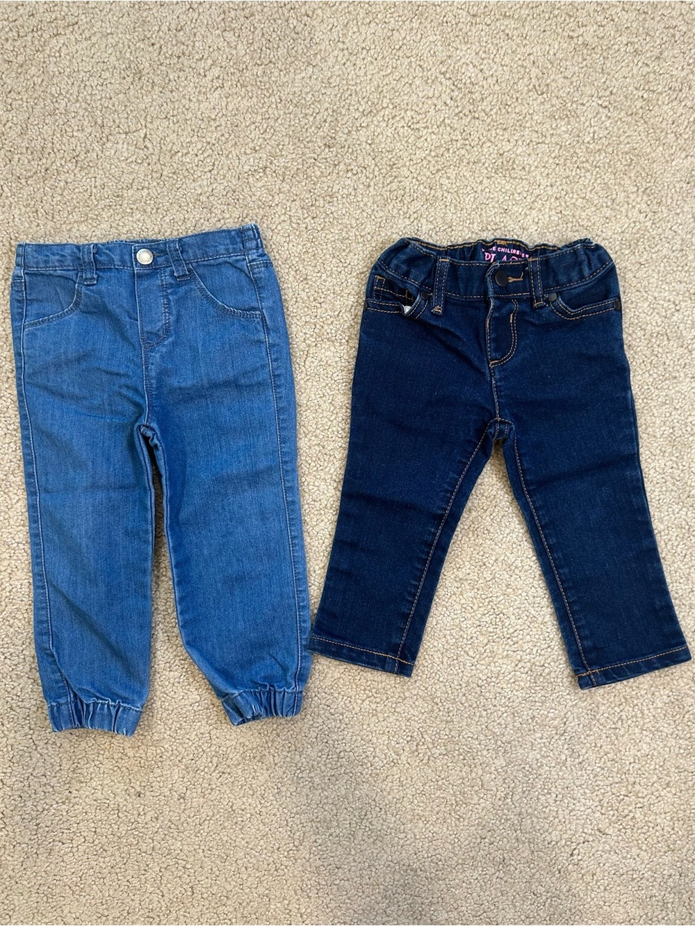 Girls Pants/Jeans/Leggings Bundle Size 18-24 Months (17 Pairs) - Picture 2 of 6